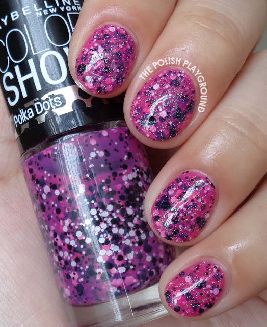 Pink Jelly Sandwich with Sparkle Nail Art