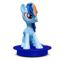 My Little Pony Consessions Drink Toppers Rainbow Dash Figure by Cinema Scene