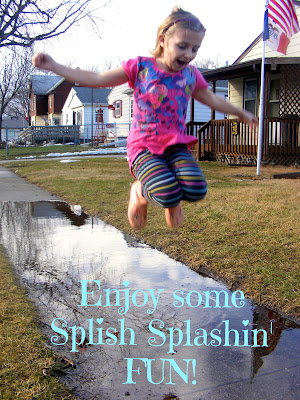 Chatting Over Chocolate: Happy National Step in a Puddle and Splash ...
