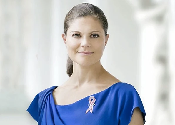 Swedish Cancer Research Society, that is, Klas Karre, Ulrika Arehed Kagström and Alexandra von Melen had visited Crown Princess Victoria at Stockholm Royal Palace