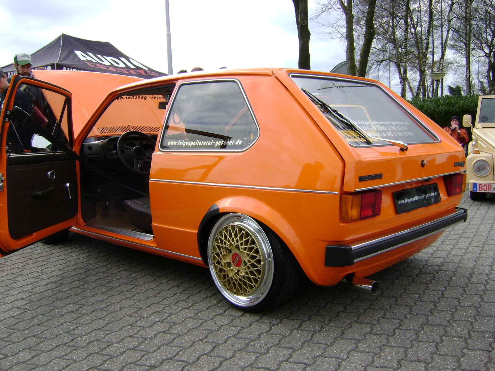 Mk1 Golf on odd BBS wheels | Retro Rides