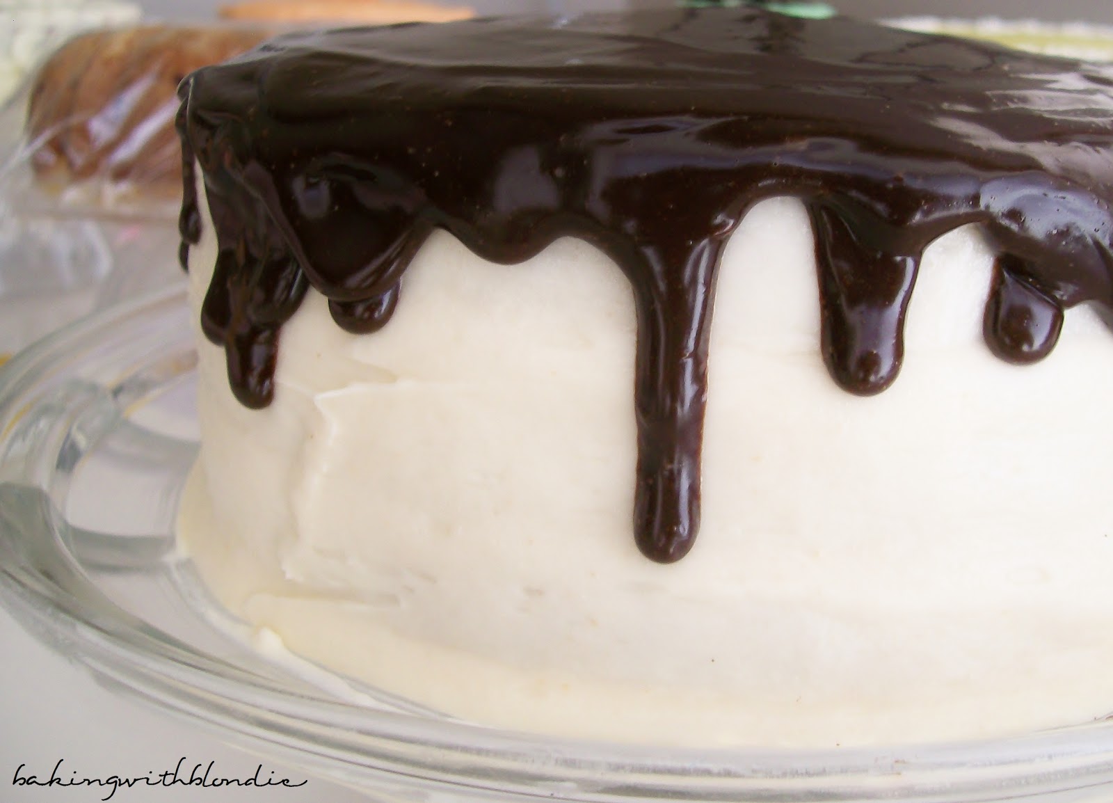 Salted Caramel Frosting and Simple Chocolate Ganache