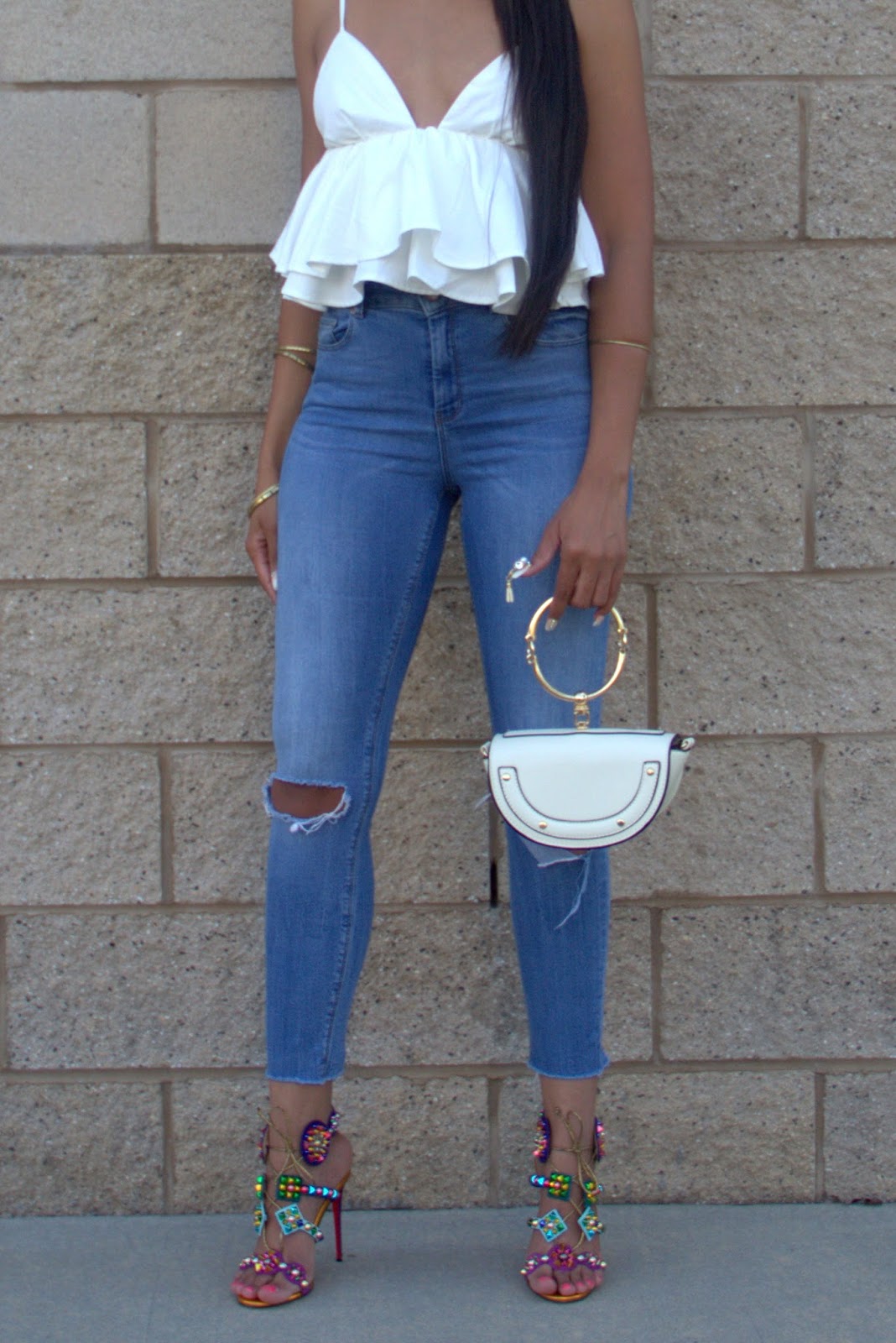 HOW TO ROCK A HEADWRAP JEANS AND A TOP ALLTHINGSSLIM