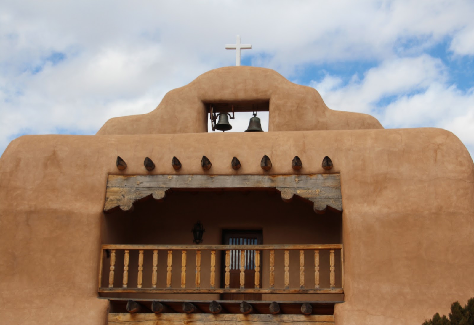 My Santa Fe Kate Old Adobe church in Abiquiu, New Mexico