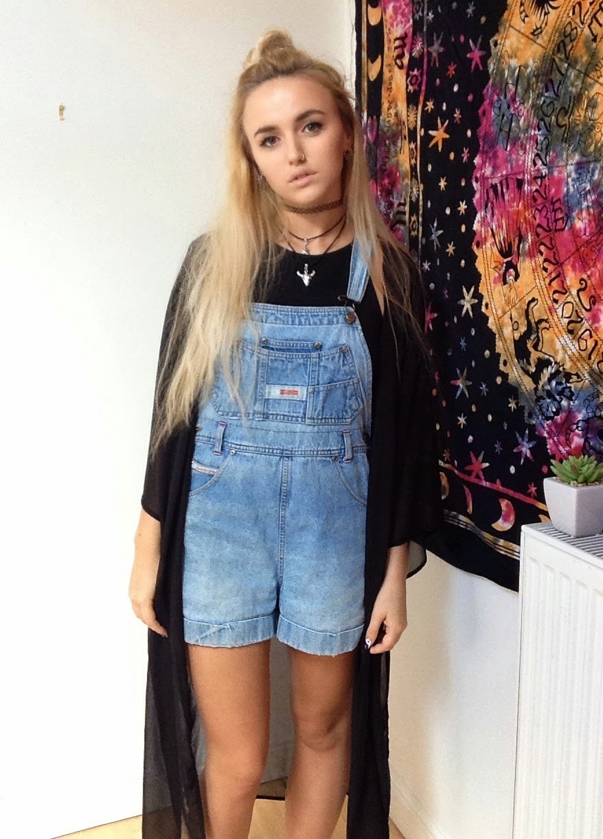 TWO PEACE: 3 ways to wear- Dungarees