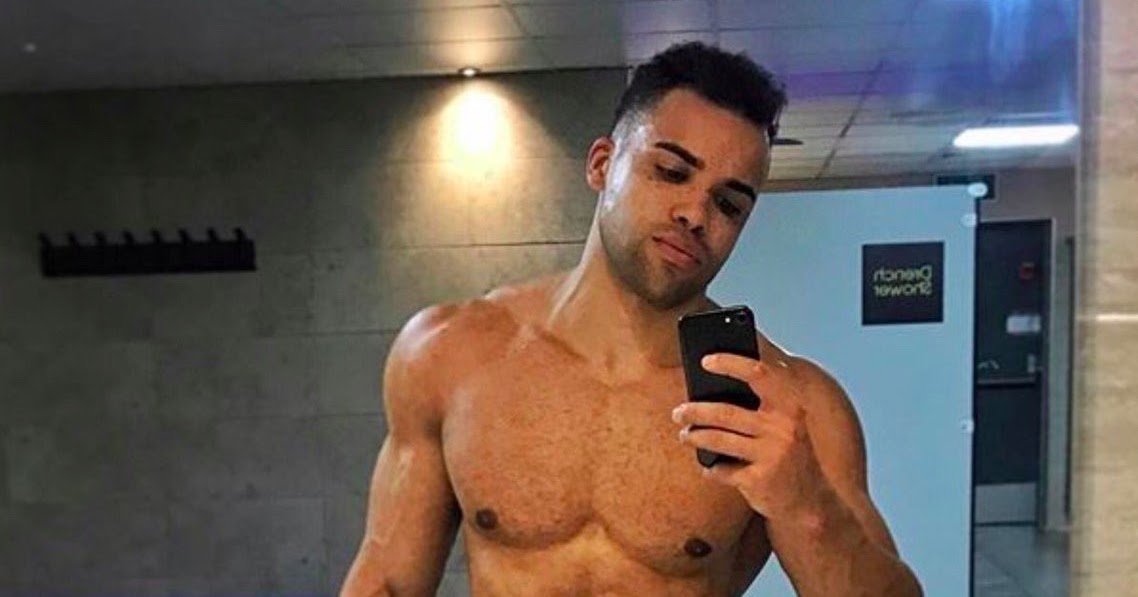 Shirtless People English Rugby Player Mason Caton Brown