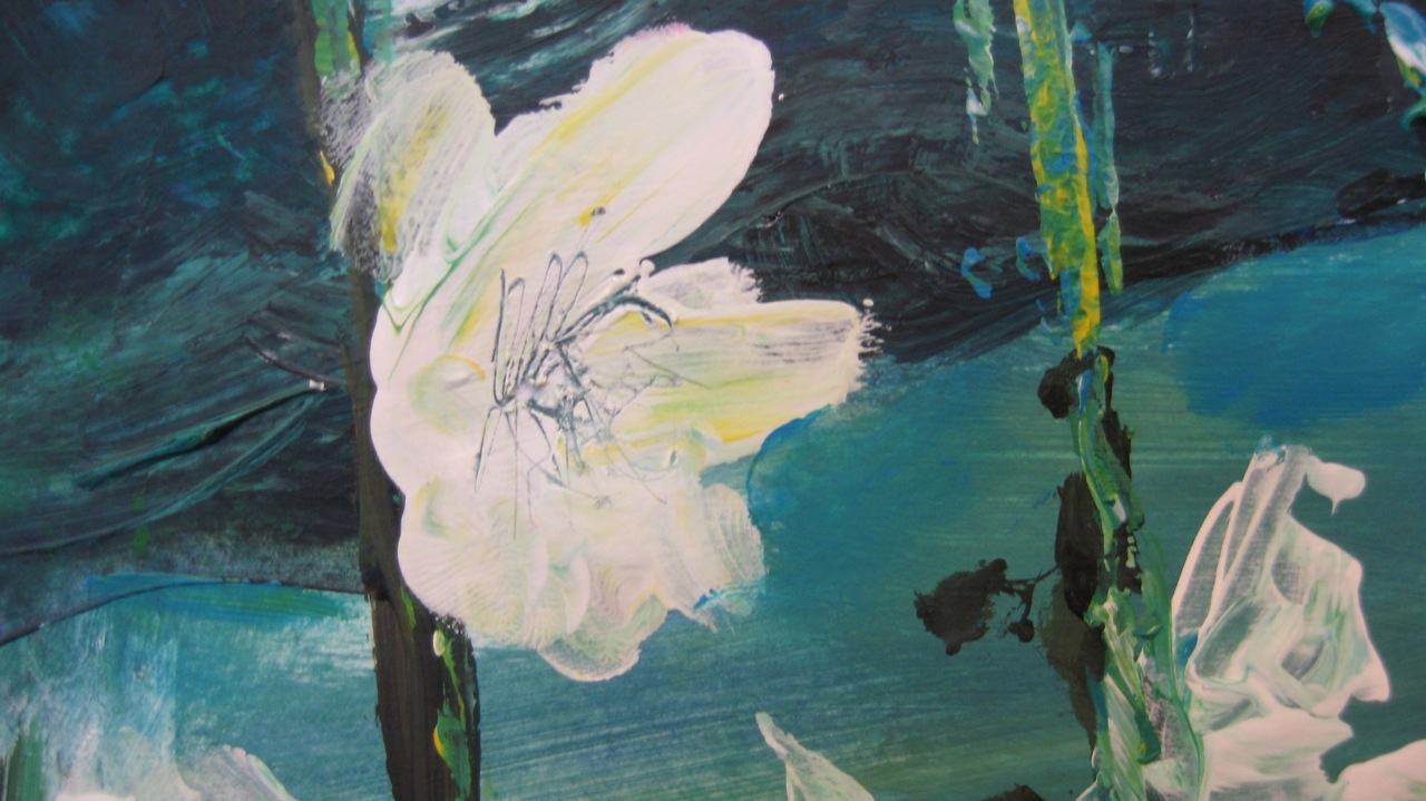 Michelle Brunner Painting Without a Paint Brush VIDEO!