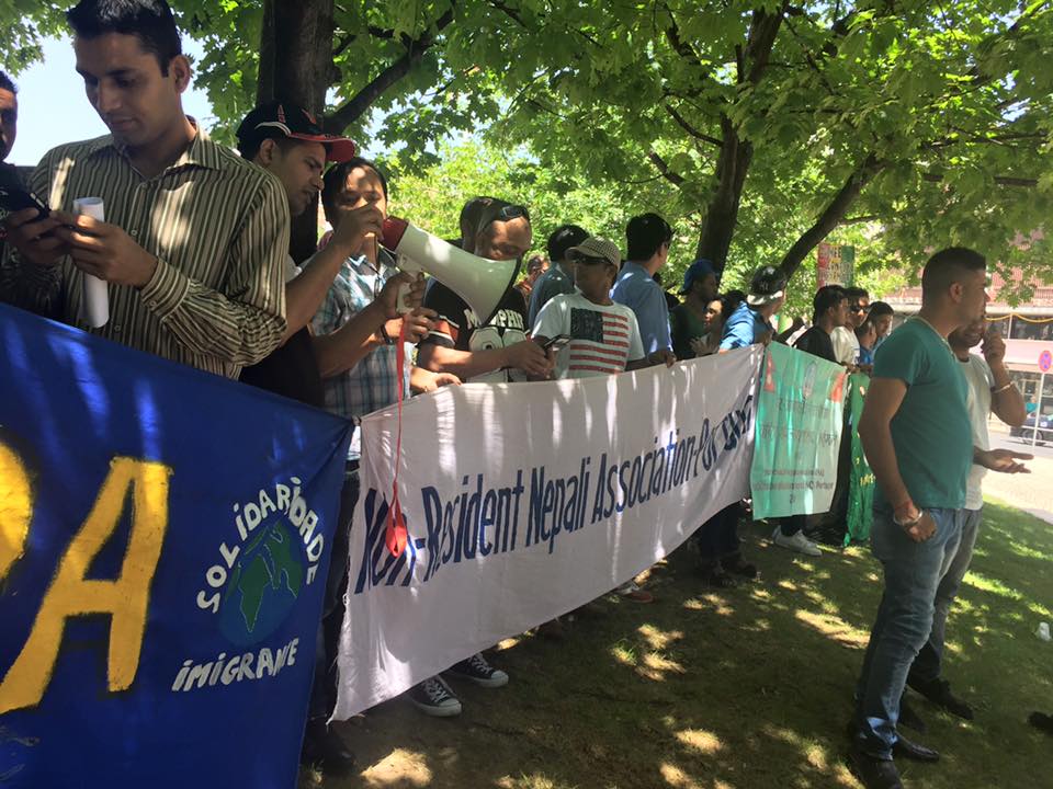 Immigration News of Portugal Immigrants protest in Lisbon against