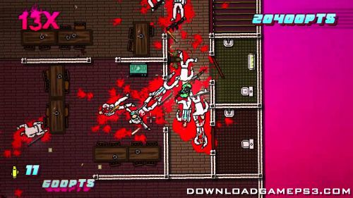 Hotline Miami 2 Wrong Number   Download game PS3 PS4 PS2 RPCS3 PC free - 38