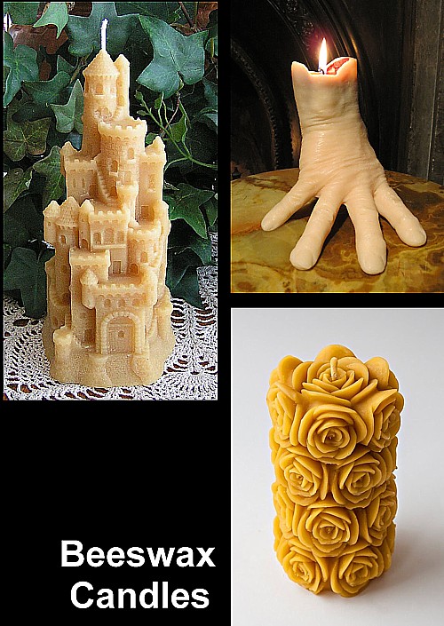 Art Now and Then Candle Art