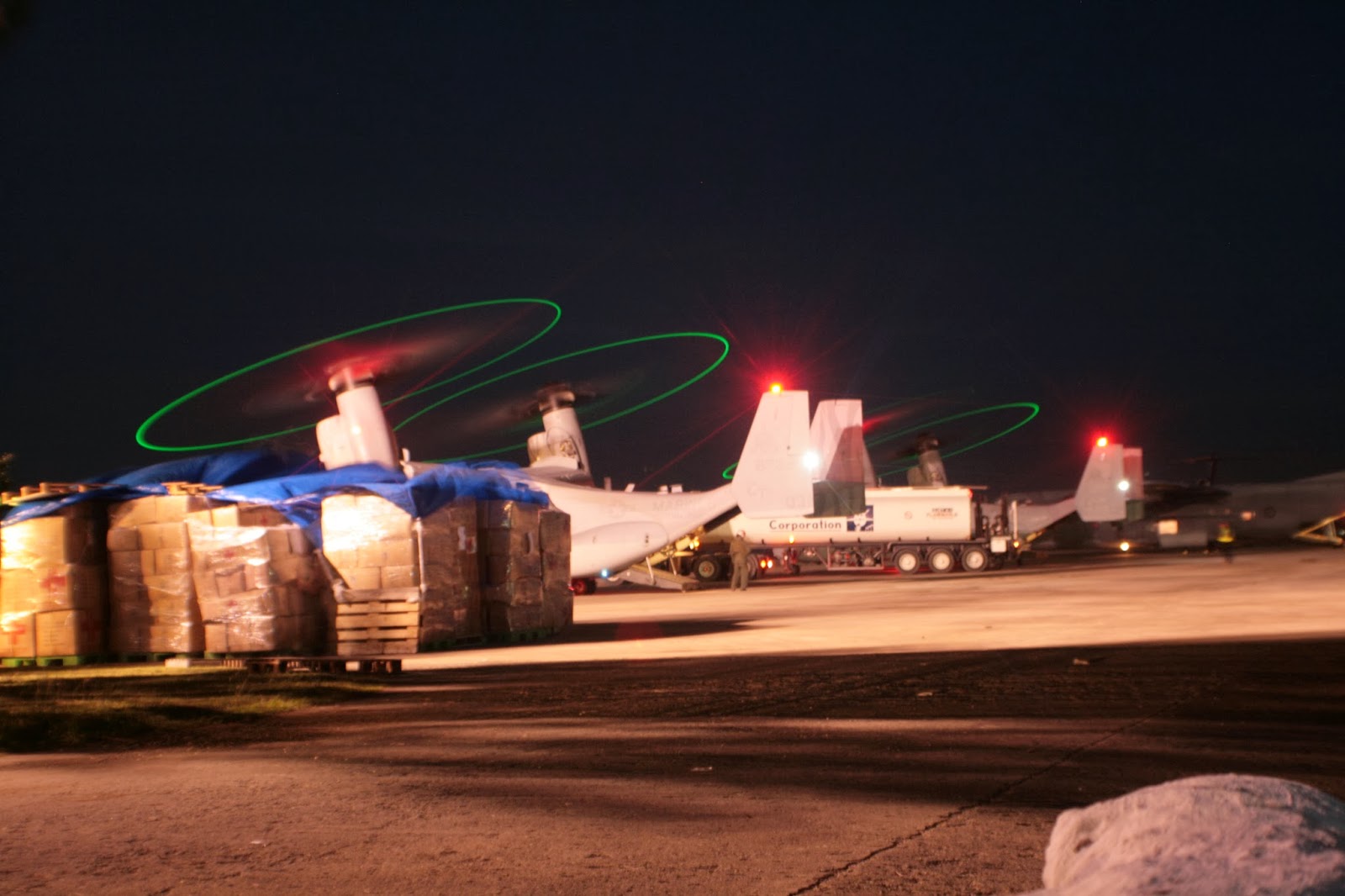 Osprey Helicopter Landed in Philippines Mactan Airbase LapuLapu City