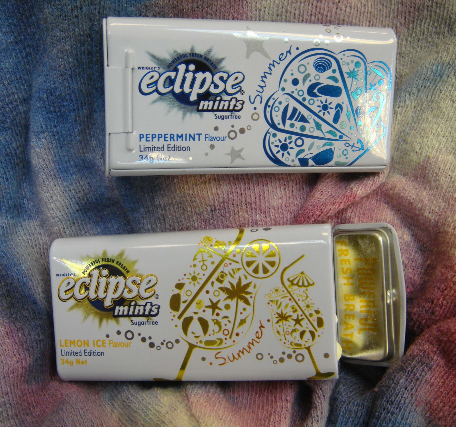 Supersupergirl's Food Reviews WRIGLEY's eclipse mints Limited