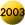 year 2003 icon