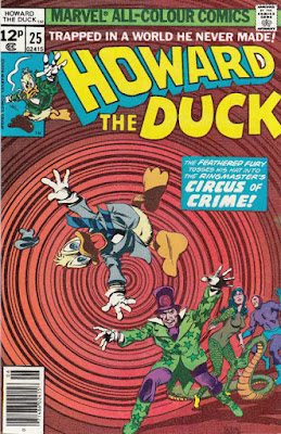 Howard the Duck #25, the Circus of Crime