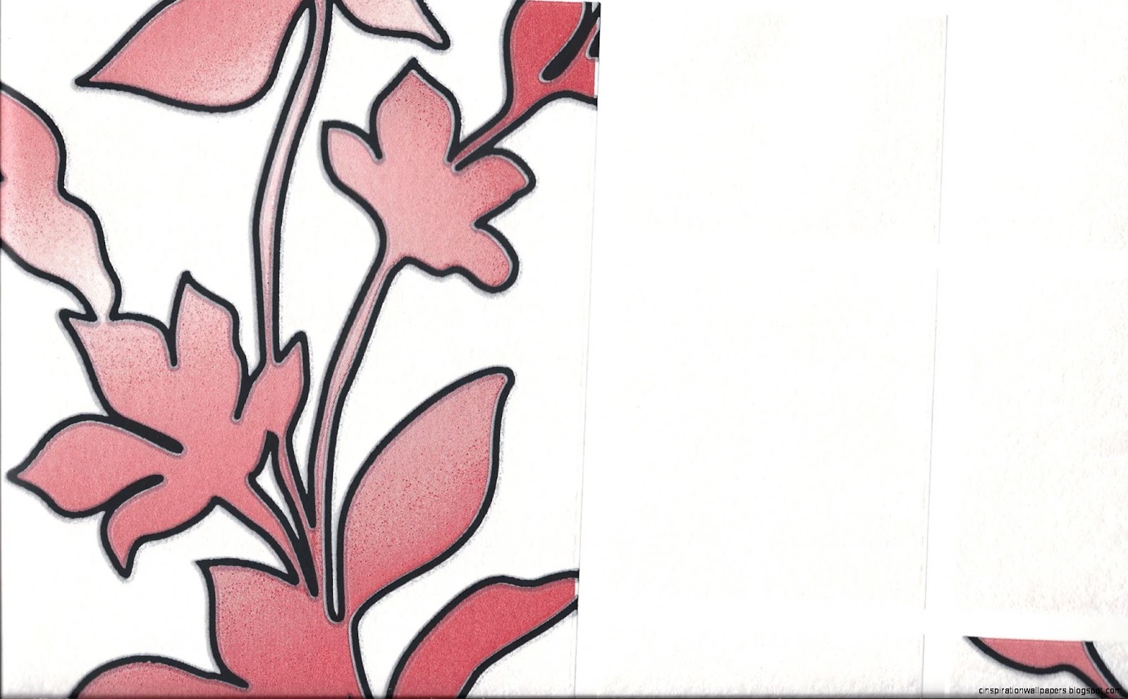 Contour Naomi Washable Wallpaper Red  Black by Graham amp Brown 18283