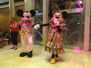 Characters on DCL Cruise