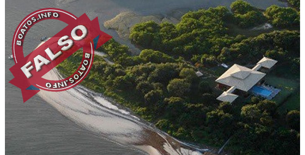 Ilha da família Lula de R$ 4 milhões é descoberta pelo MP - Falso 
