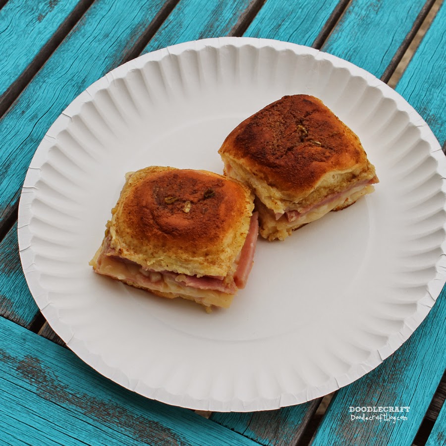 Ham and Cheese Sliders!