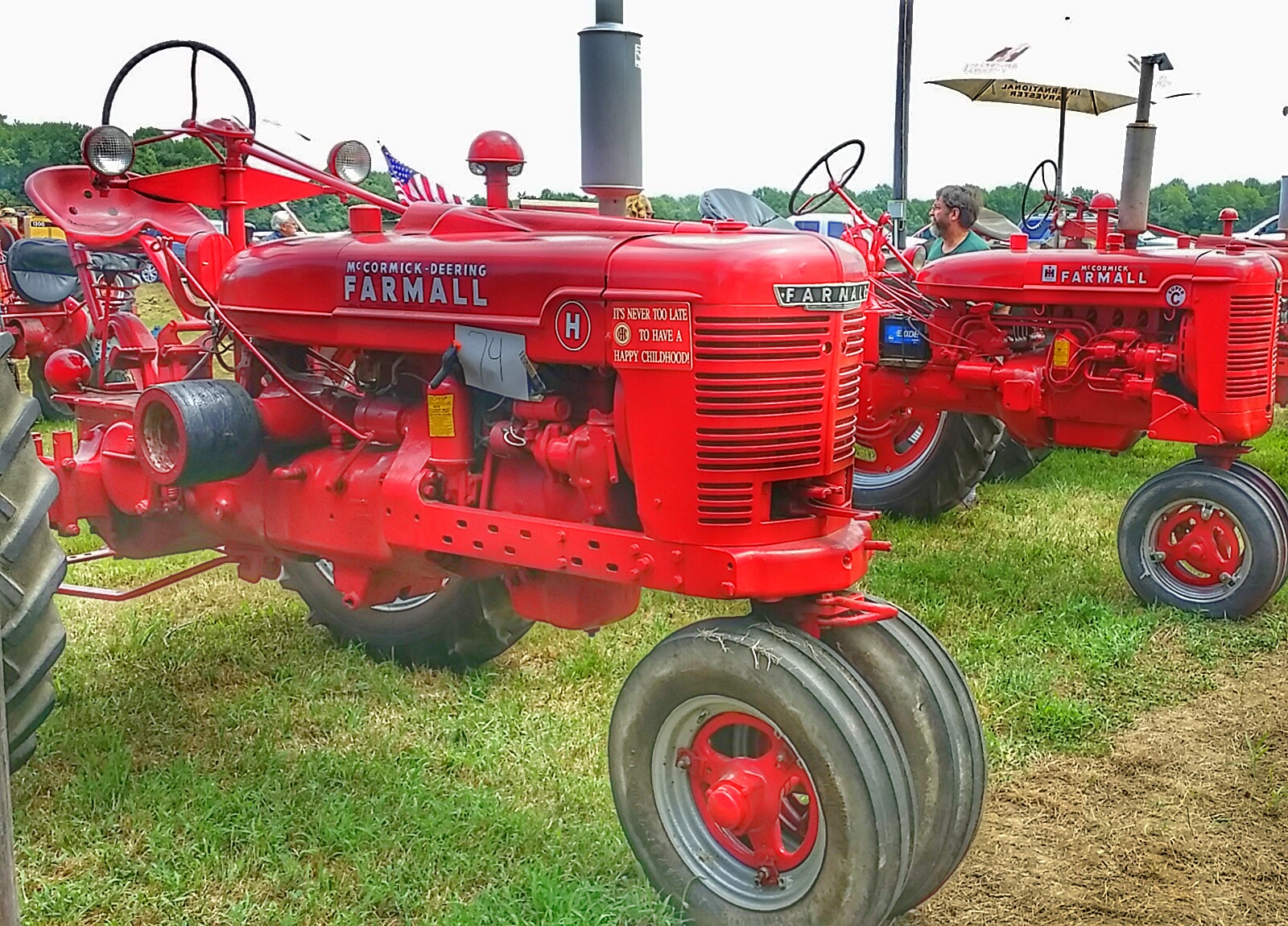 Images by Altered Art Vintage Tractors at the Threshermen's Show