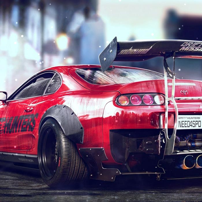 Need For Speed Toyota Supra Wallpaper Engine