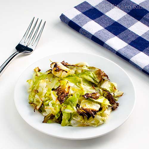 Easy and Tasty Roast Cabbage