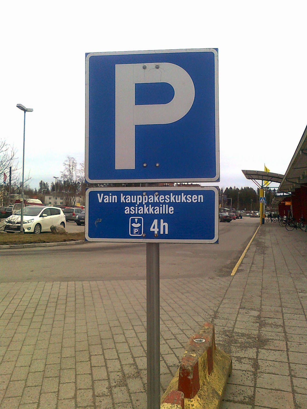 Our Finnish Adventure Parking in Helsinki / Parkování v Helsinkách