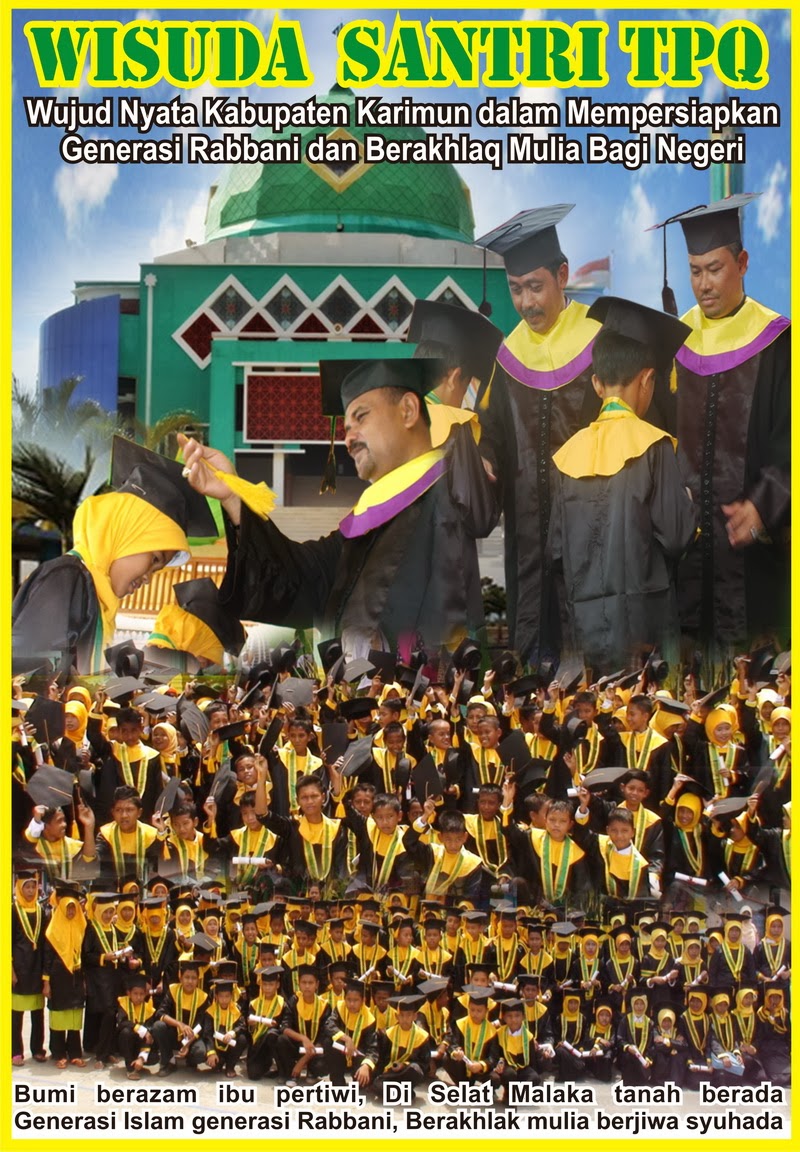 Wisuda 6.666 Santri TPQ dan DTA Wisuda 6.666 Santri TPQ dan DTA