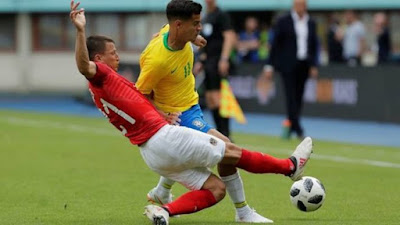Brasil bate Áustria por 3 a 0, em jogo amistoso Brasil bate Áustria por 3 a 0, em jogo amistoso