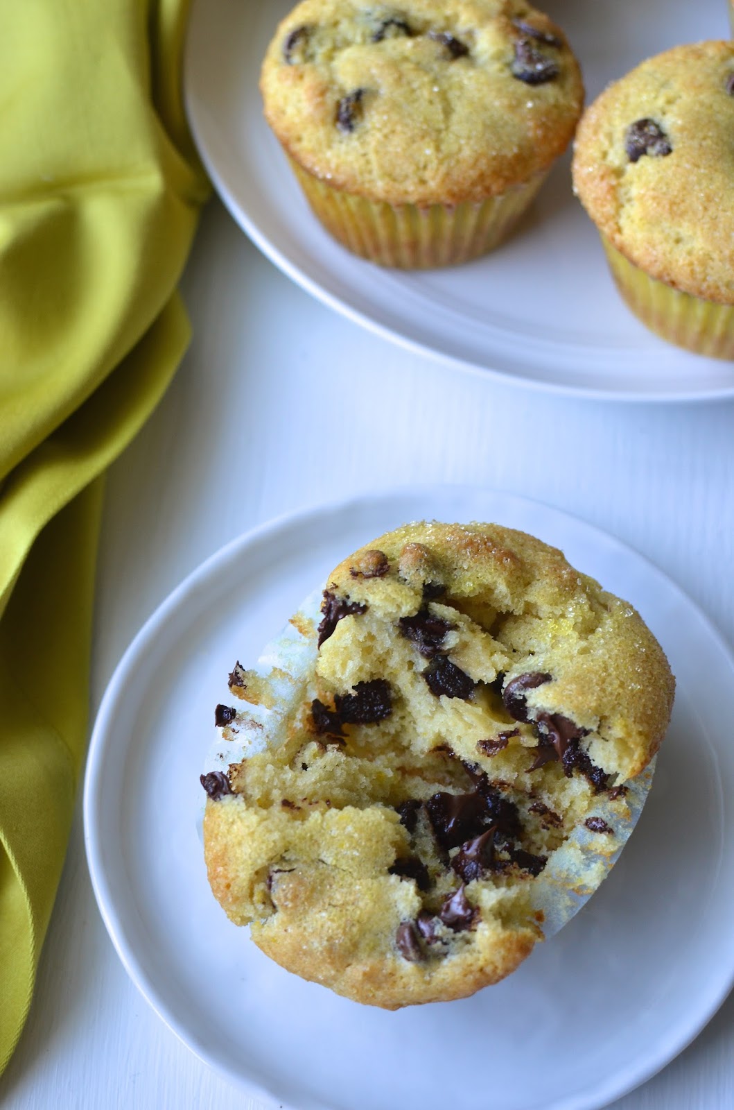 Playing with Flour Chocolate chip muffins