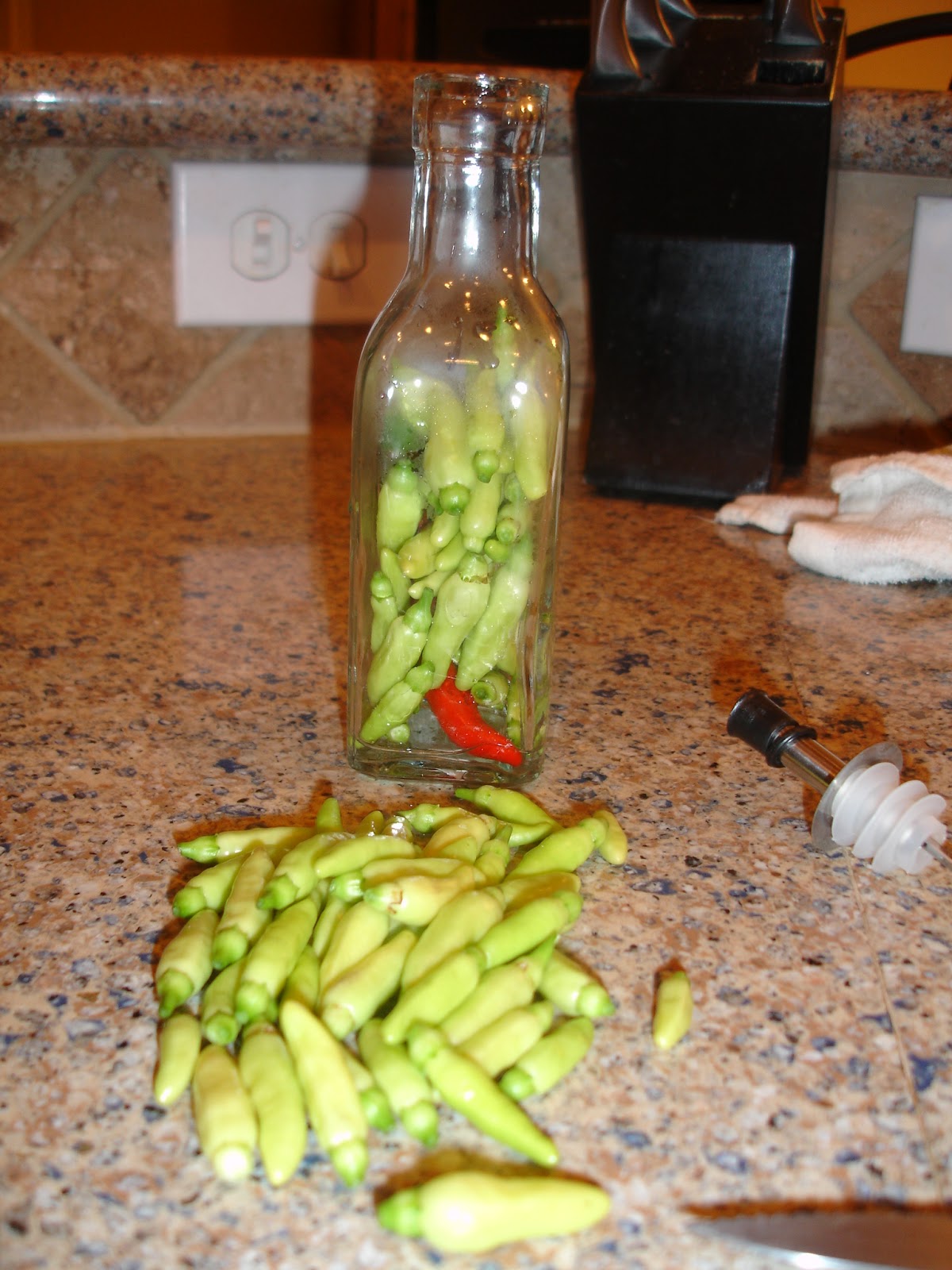 The Garden Cat Cottage KATHY'S HOMEMADE LOUISIANA PEPPER VINEGAR RECIPE