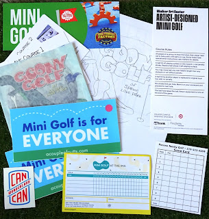 Many thanks to Tom and Robin at A Couple of Putts for sending over this great minigolf stuff Many thanks to Tom and Robin at A Couple of Putts for sending over this great minigolf stuff