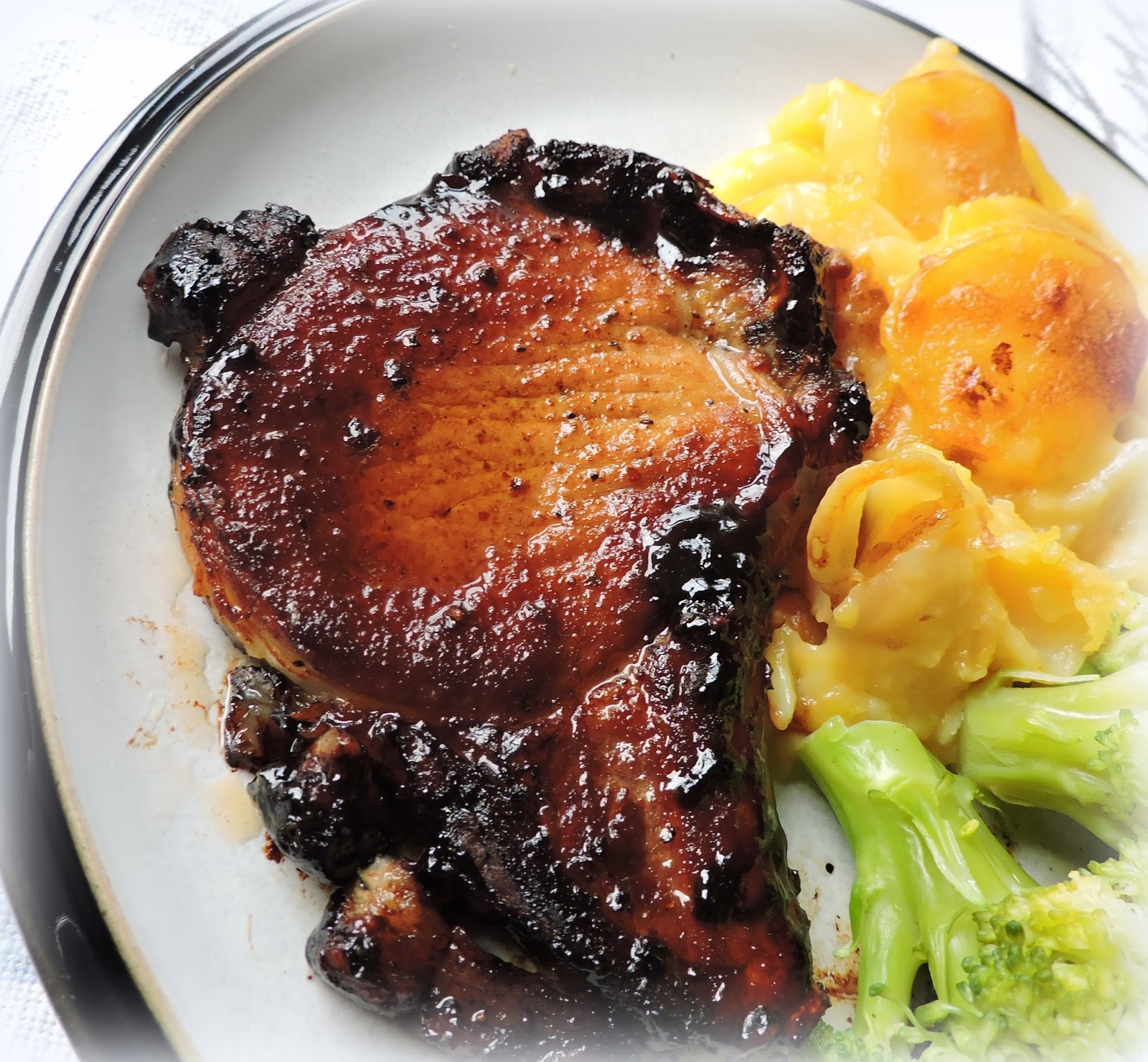 The English Kitchen Honey Garlic Chops