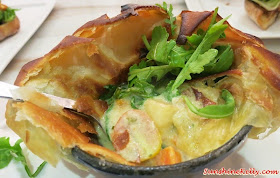 Chicken & Mushroom Pie,  Baci Italian Cafe, Citta Mall, Italian Cafe, Coffee, Cafe Food, Italian Food