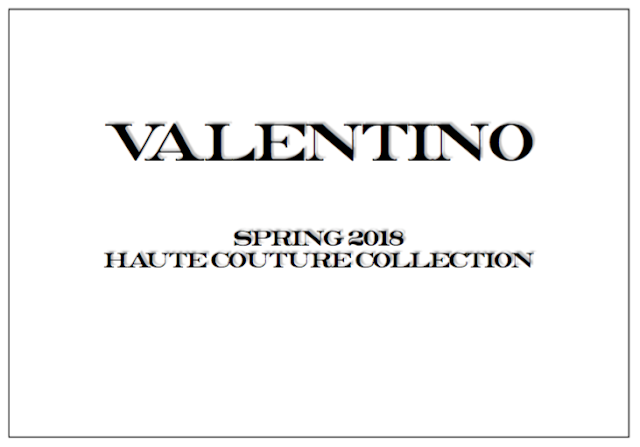 VALENTINO HAUTE COUTURE: PART I, Simply Sensational