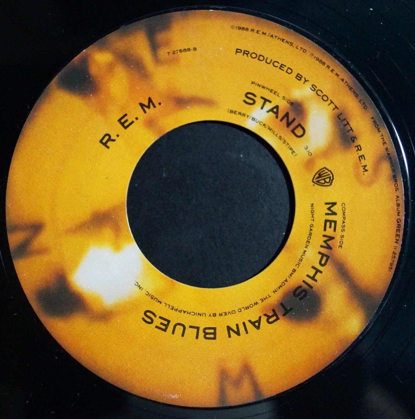 Duke's Wax Platter Patter REM Goes Green