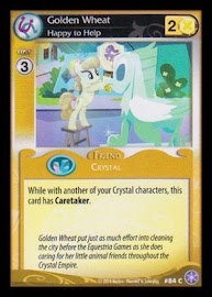 My Little Pony Golden Wheat, Happy to Help The Crystal Games CCG Card
