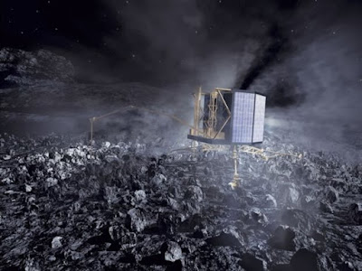Ο κομήτης του Rosetta «κουβαλά» τις βάσεις της ζωής  