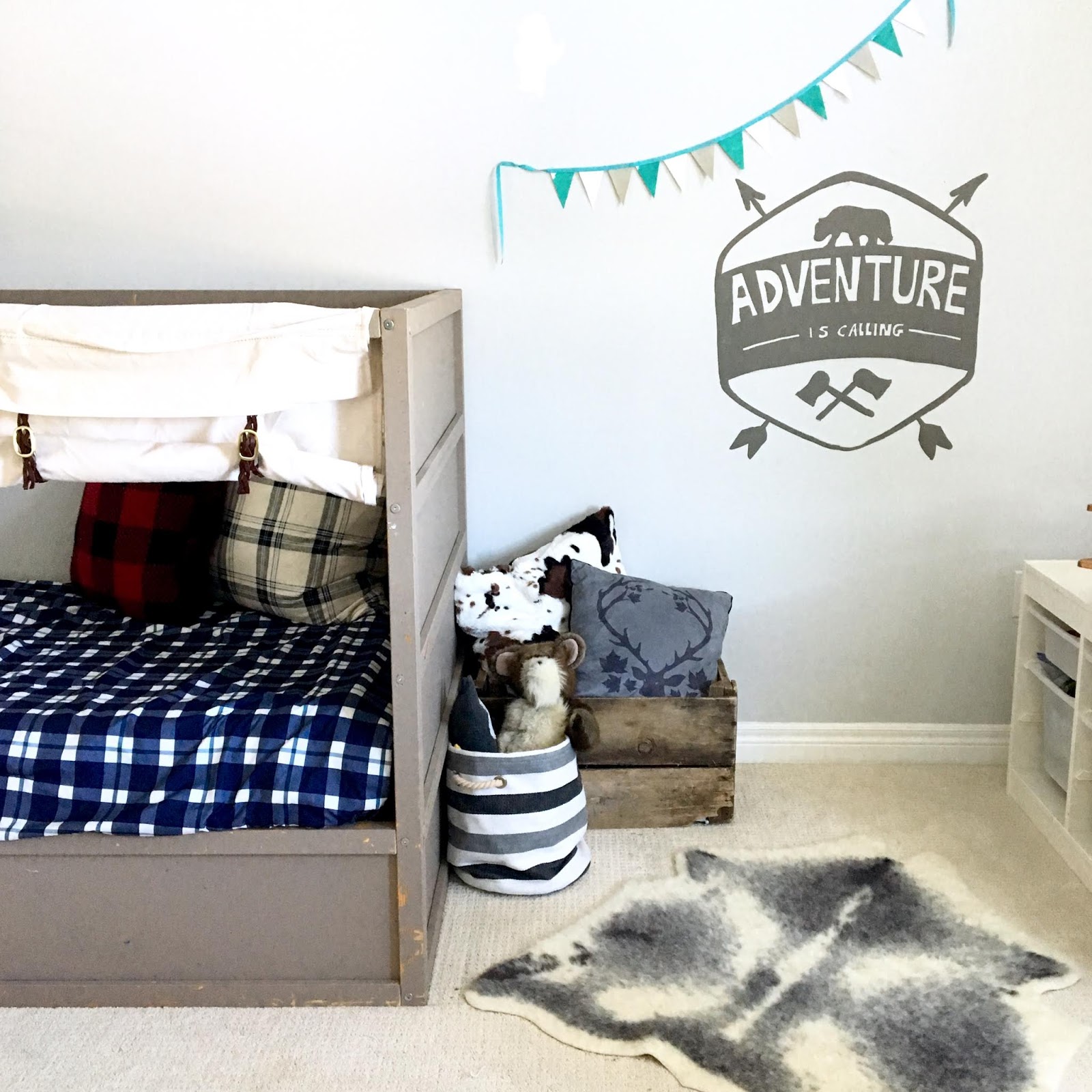 DIY Boys Room Mural Harlow & Thistle