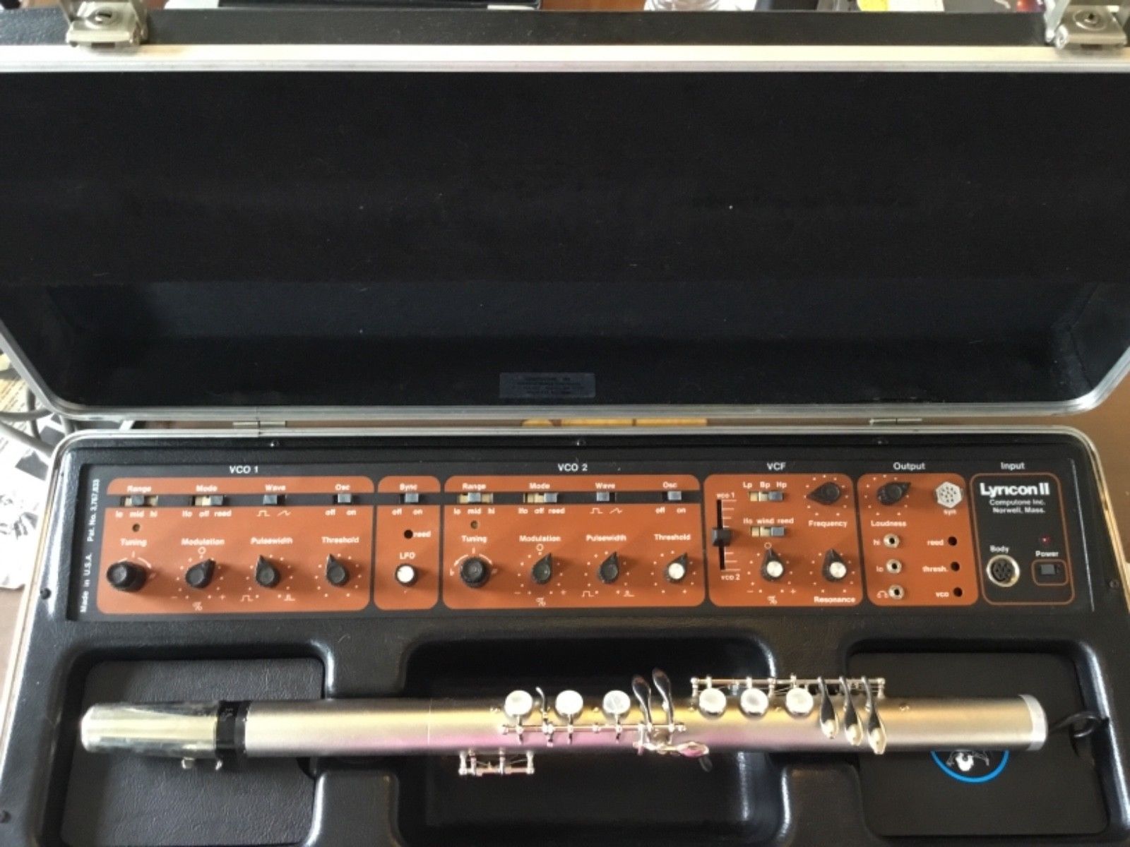 MATRIXSYNTH Vintage Lyricon II Wind Synthesizer