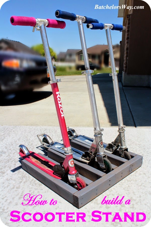 Razor Electric Scooter >> Batchelors Way: How to Build a Scooter Stand! Razor Electric Scooter >> Batchelors Way: How to Build a Scooter Stand!