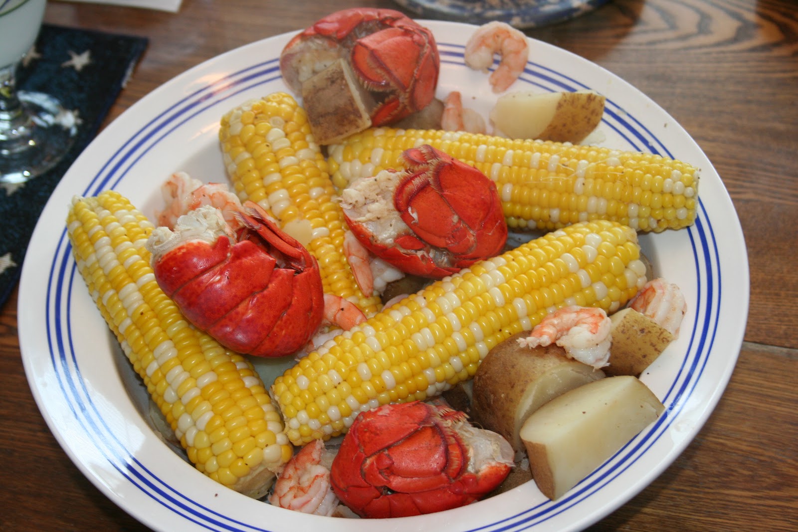 Crostini and Chianti Lobster Boil