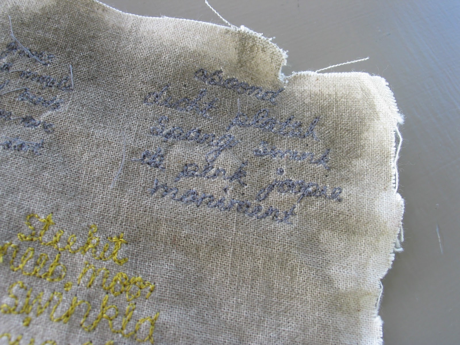 Donna Smith Designs: Emigration - an installation