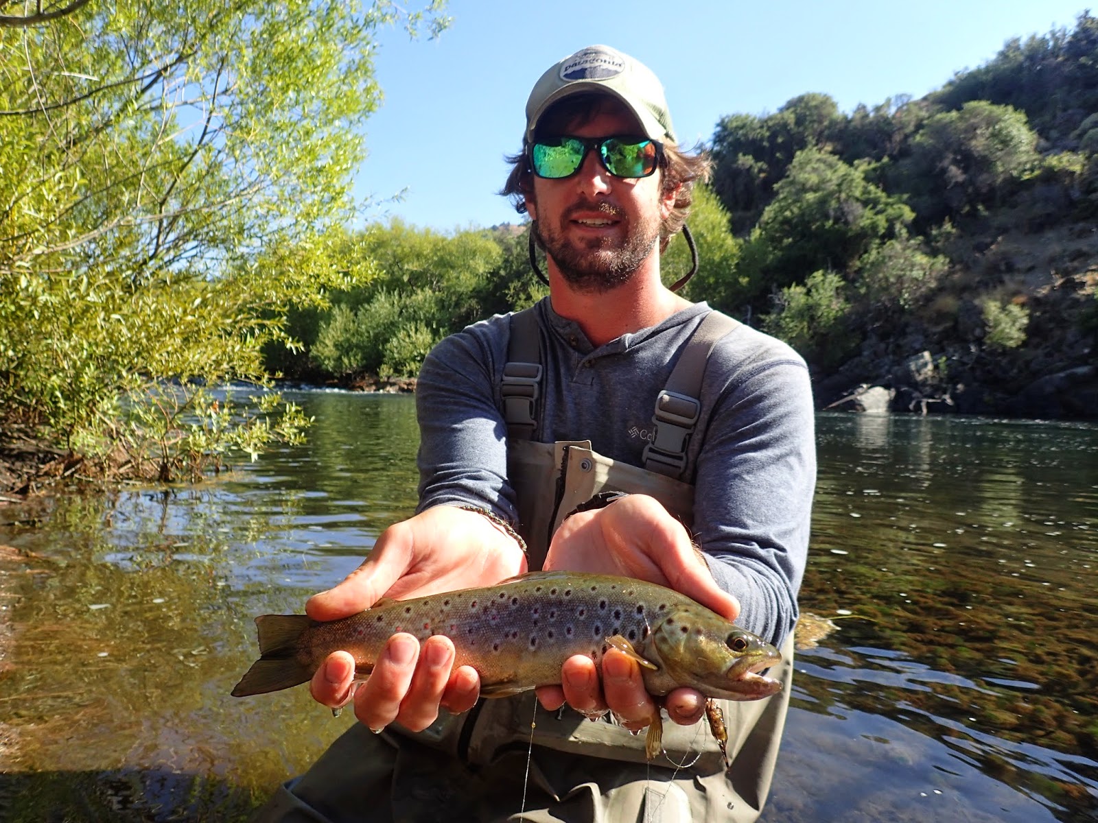 First Cast Fly Fishing DIY Fly Fishing Patagonia Argentina The man