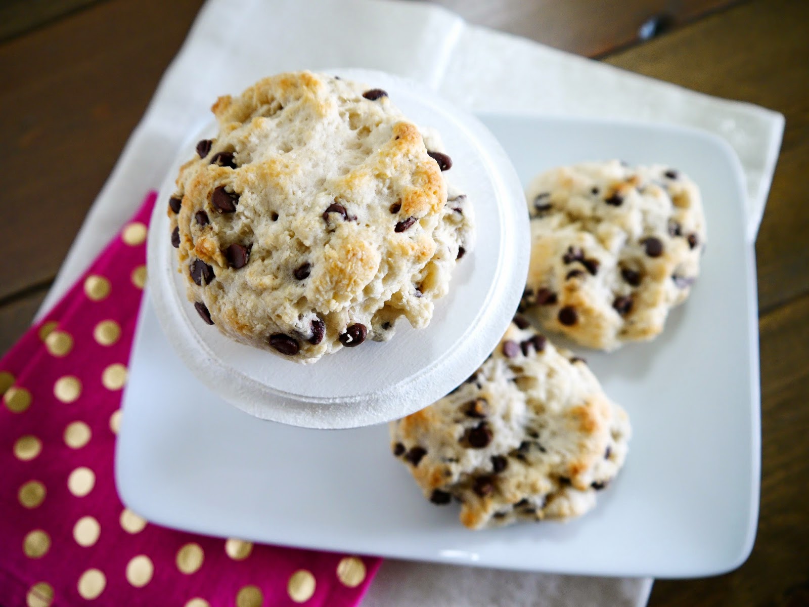 Eighty Twenty 20(ish) Greek Yogurt Chocolate Chip Scones