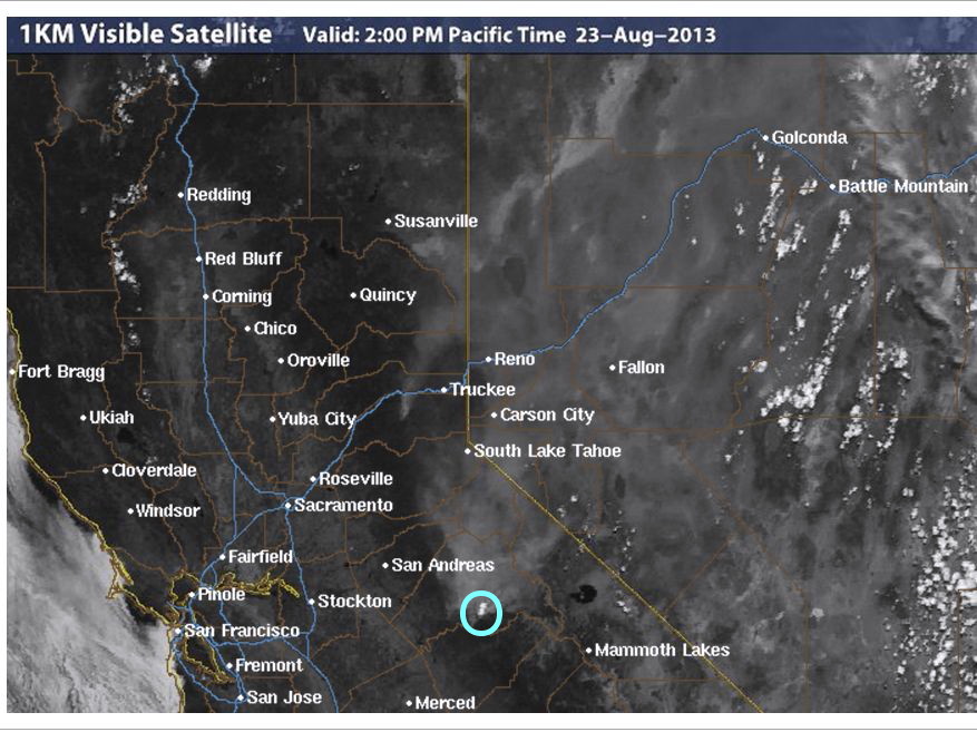 Looking For Detachment Huge Amounts of Smoke in Nevada from California