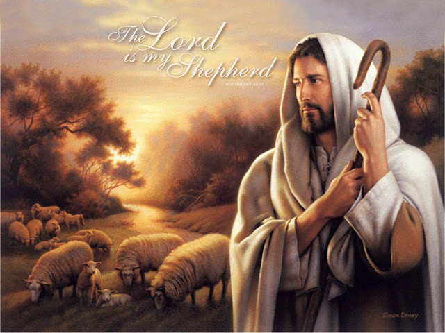 Lord is My Shepherd Christian Wallpaper