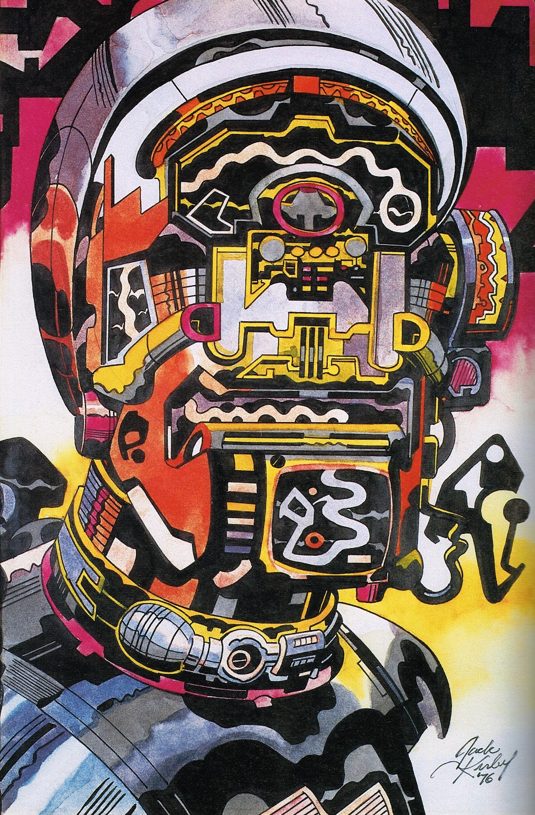 Cap'n's Comics Kirby Kolors by Jack Kirby