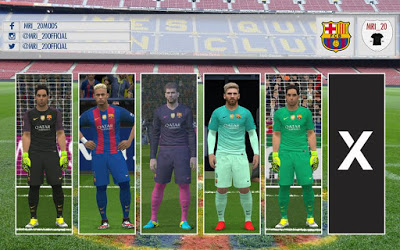 kit barcelona pes 2017
