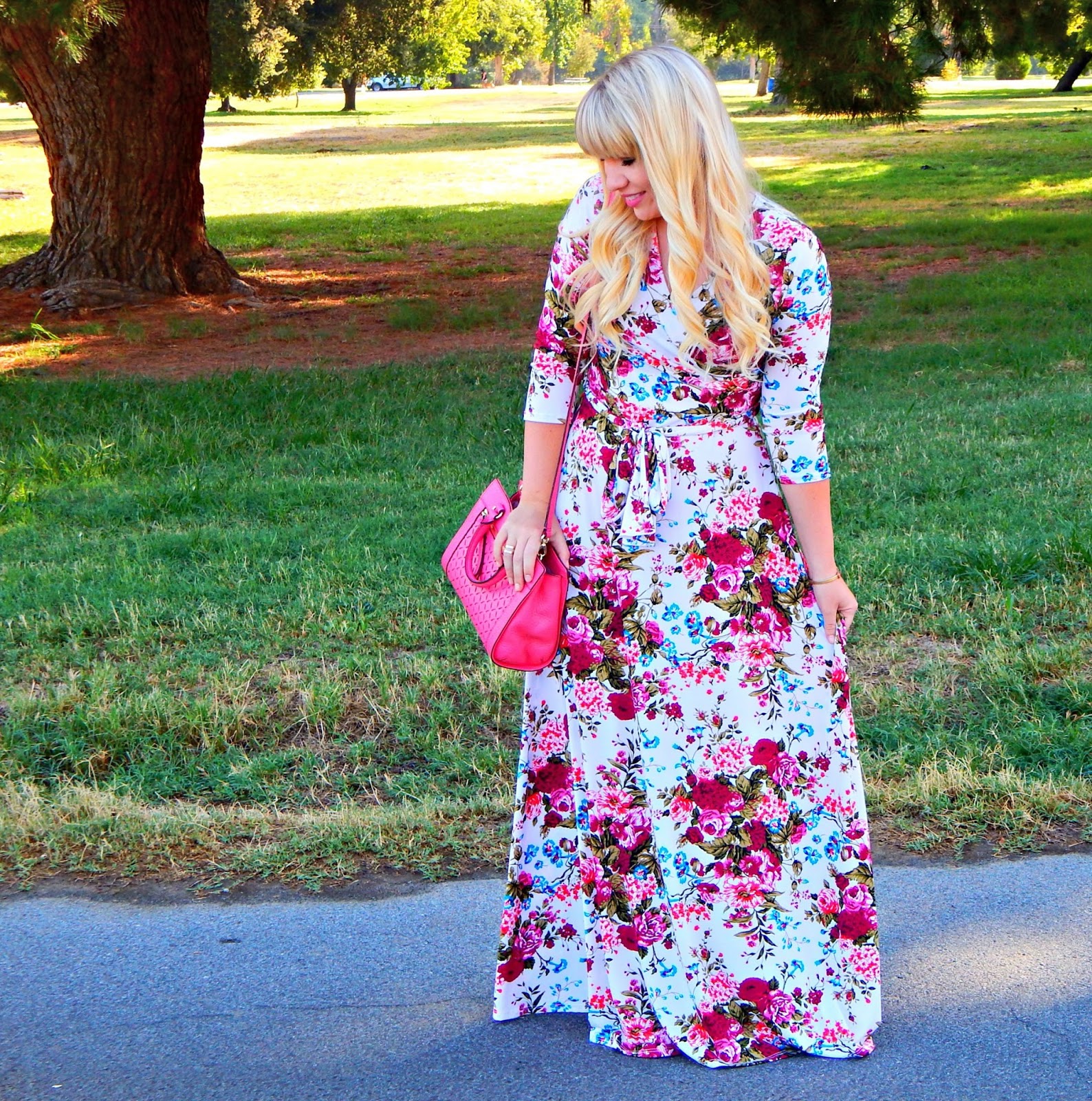 Floral Maxi Dress Outfit