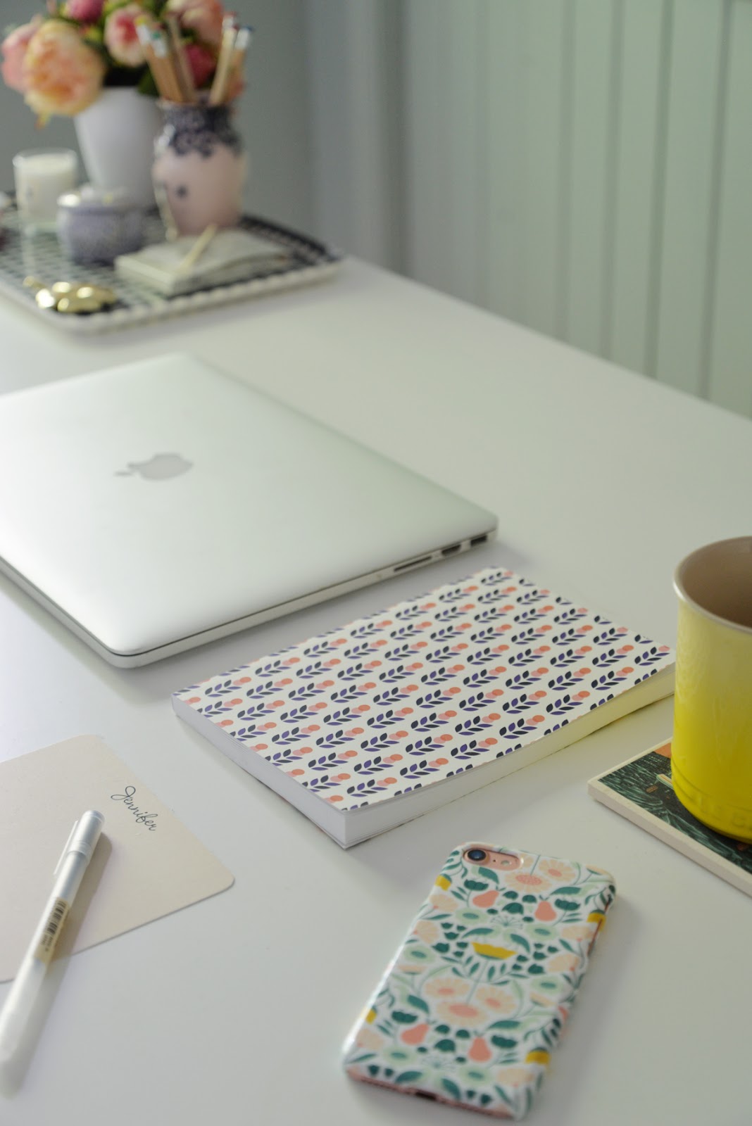 Printed Matter desk accessories, floral iphone case, Rambling Renovators Printed Matter desk accessories, floral iphone case, Rambling Renovators